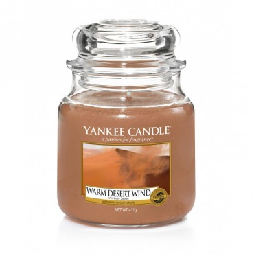 Medium Warm Desert Wind Yankee Kerze