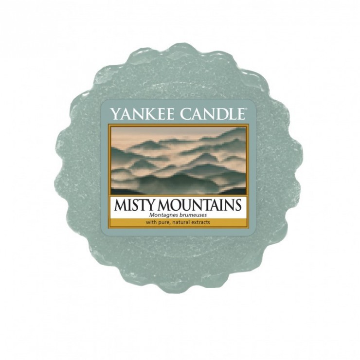Misty Mountains Wachs von Yankee Candle