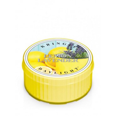 Daylight Lemon Lavender Kringle Kerze