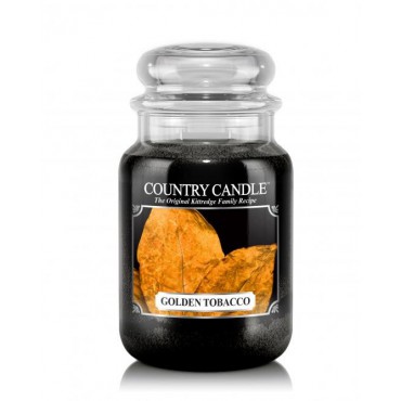Große Golden Tobacco Country Kerze
