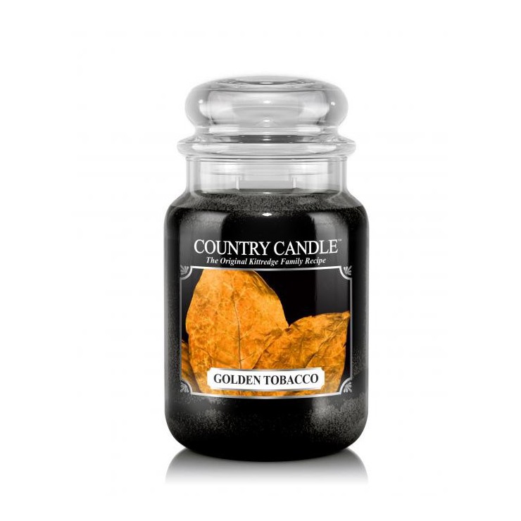 Große Golden Tobacco Country Kerze
