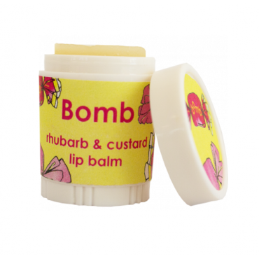 Lippenbalsam BUDYŃ Z RABARBARAREM Bomb Cosmetics