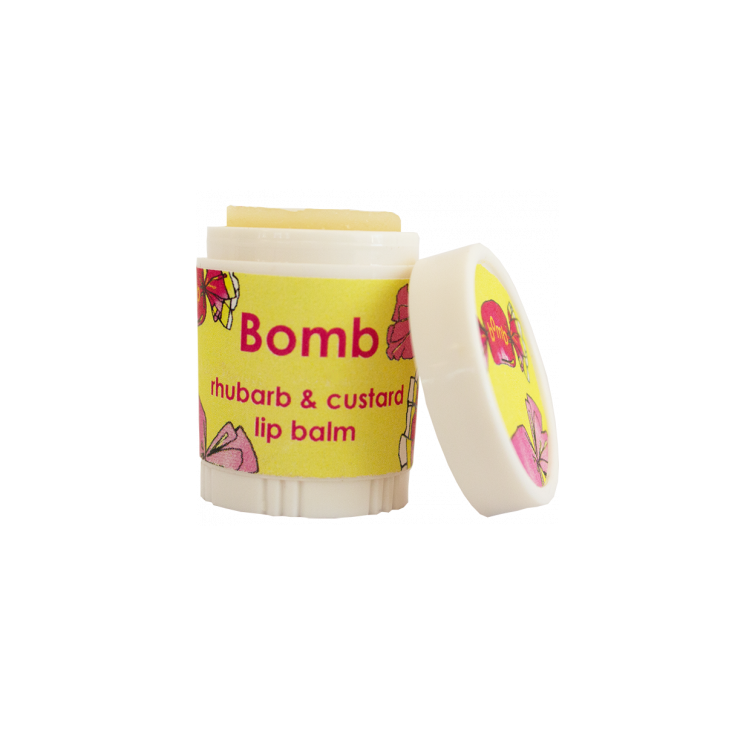 Lippenbalsam BUDYŃ Z RABARBARAREM Bomb Cosmetics