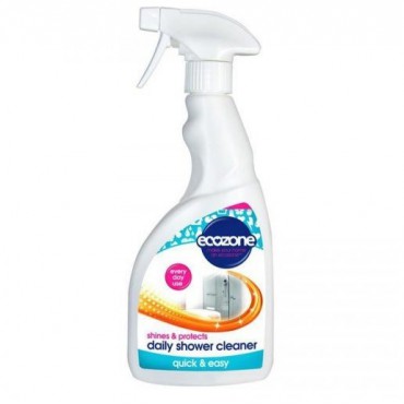 Ecozone Spray für die tägliche Reinigung von Duschfenstern, 500ml