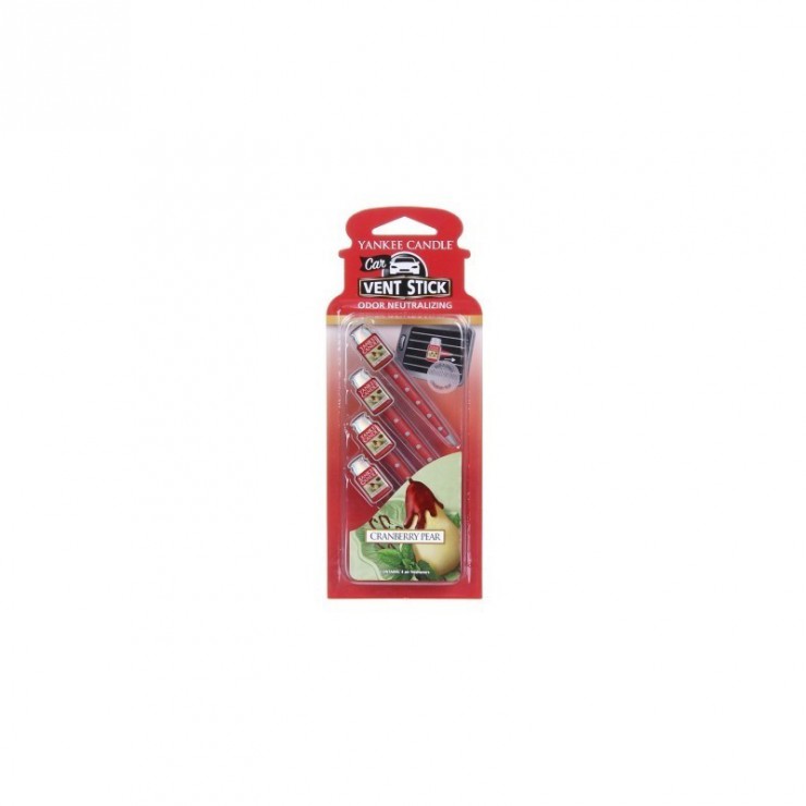 Car Vent Stick Cranberry Birne Yankee Candle