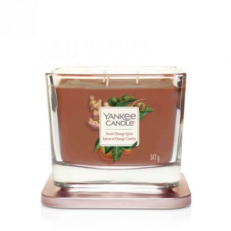 Elevation medium Sweet Orange Spice Kerze von Yankee Candle