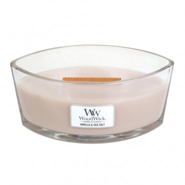 Hearthwick Vanille & Meersalz WoodWick Kerze