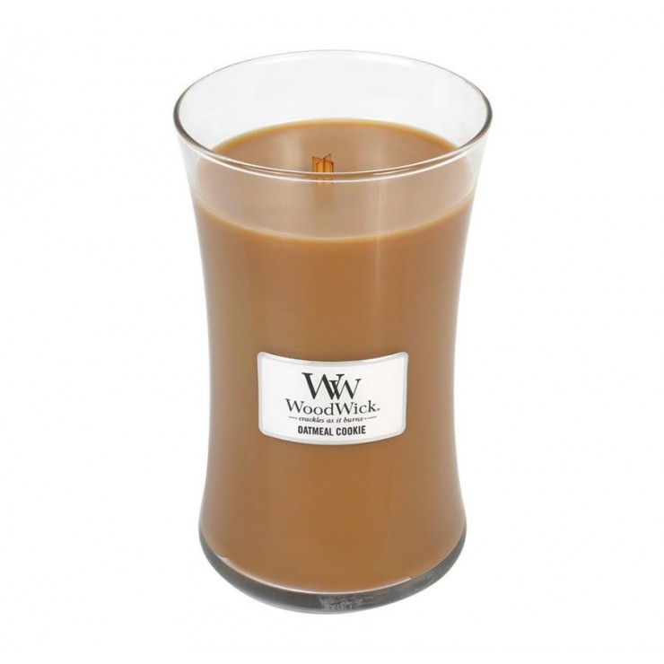 WoodWick Haferflocken Cookie große Kerze
