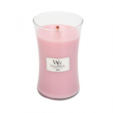 Große Rose WoodWick Kerze