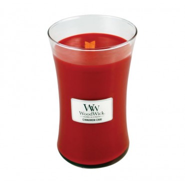 Große Zimt Chai WoodWick Kerze