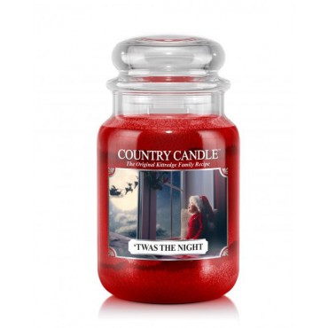 Große Twas The Night Country Kerze