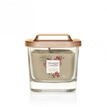 Elevation kleine Velvet Wood Kerze von Yankee Candle