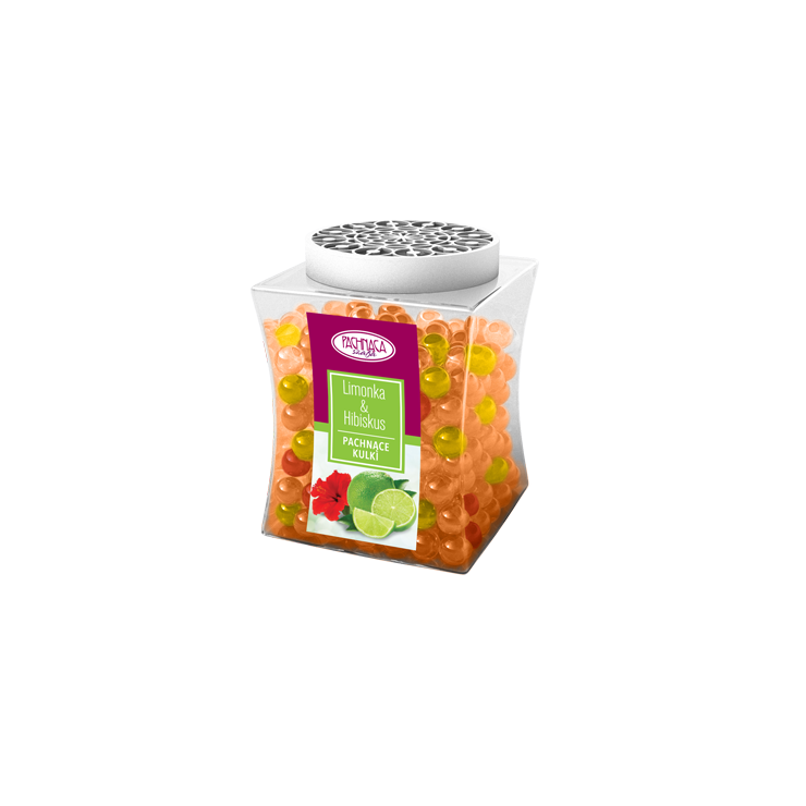 Duftende Limetten- und Hibiskuskugeln