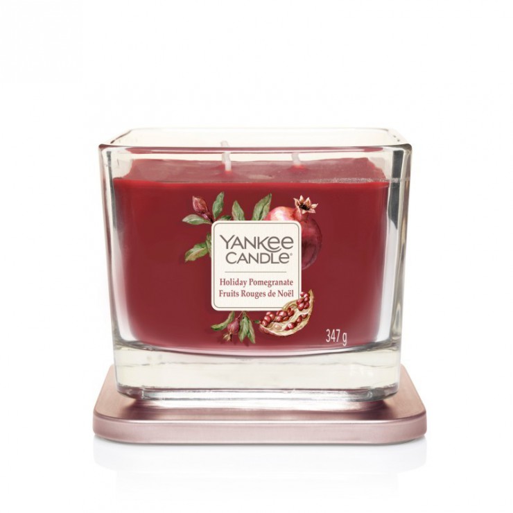 Elevation mittel Holiday Pomegranate Kerze von Yankee Candle