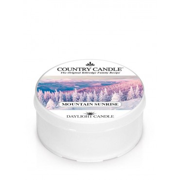 Tageslicht Kerze Mountain Sunrise Land Kerze