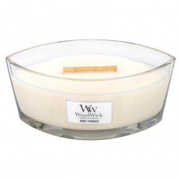 Hearthwick Baby Powder WoodWick Kerze