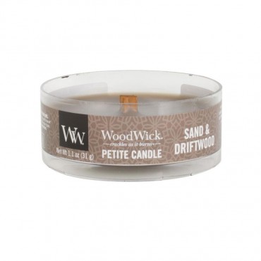 Petite Sand & Treibholz WoodWick Kerze