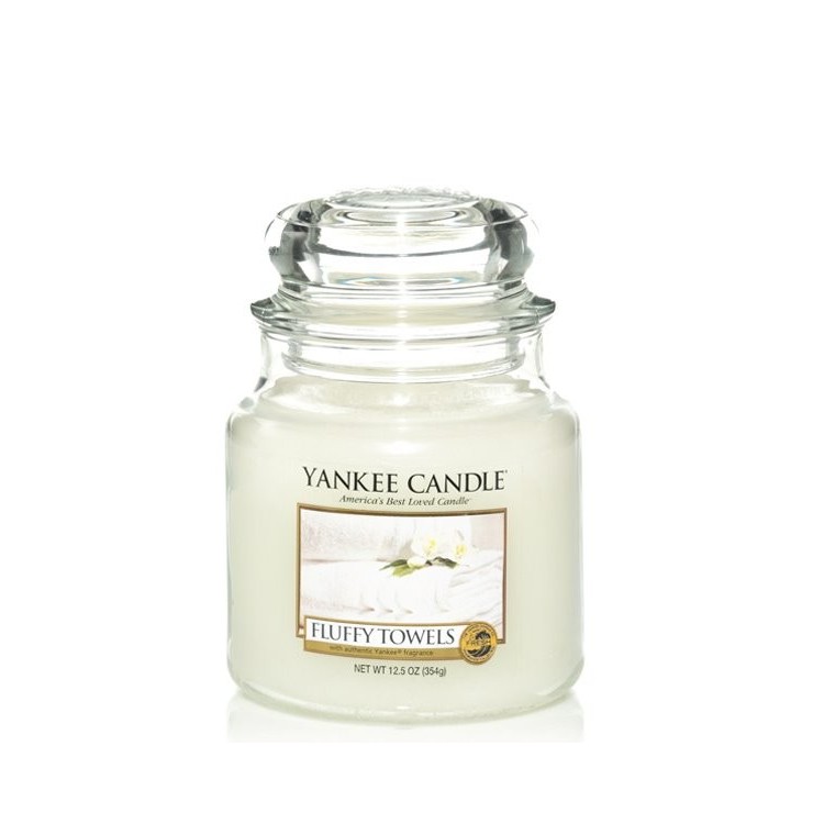 Mittlere flauschige Handtücher Yankee Candle