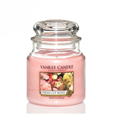 Medium Fresh Cut Roses Yankee Kerze