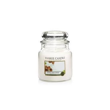Medium Shea Butter Yankee Kerze