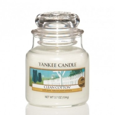 Kleine Clean Cotton Yankee Kerze