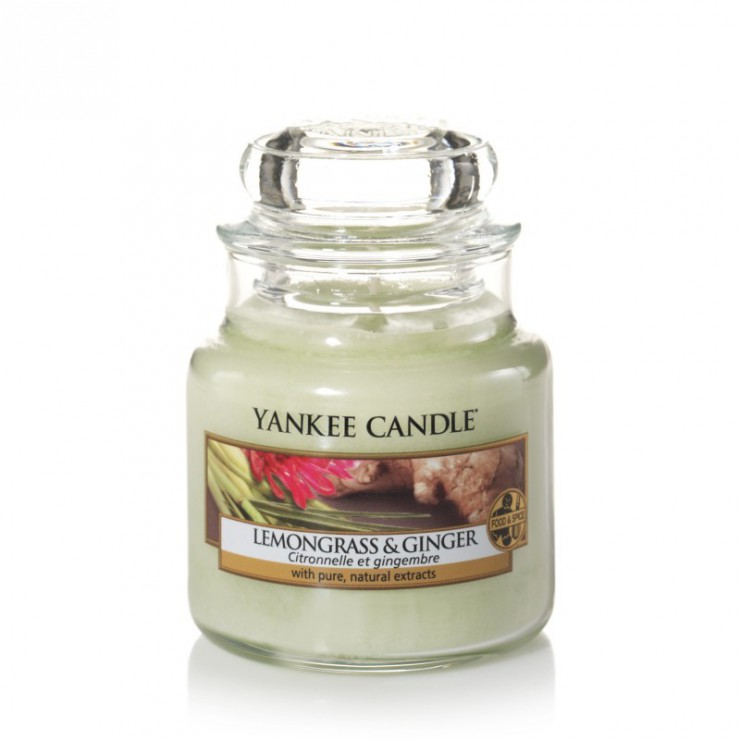 Kleine Yankee-Kerze Zitronengras & Ingwer