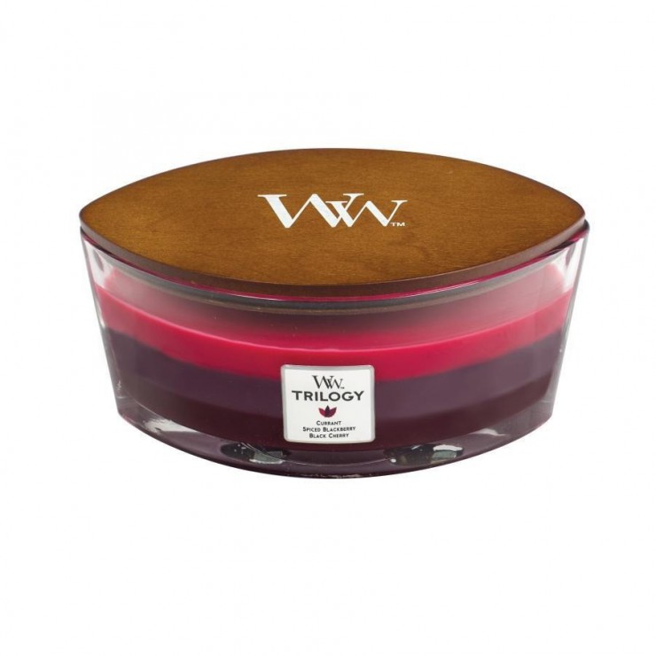 Hearthwick Trilogy Sun-Ripened Berries WoodWick Kerze