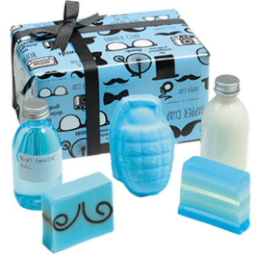 Geschenkset in dekorativer Geschenkbox DISTINGUISHED GENTLEMEN
