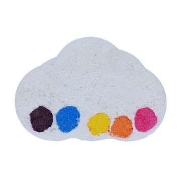 WATERCOLOURS Mehrfarbige Regenbogen-Badebombe Bomb Cosmetics