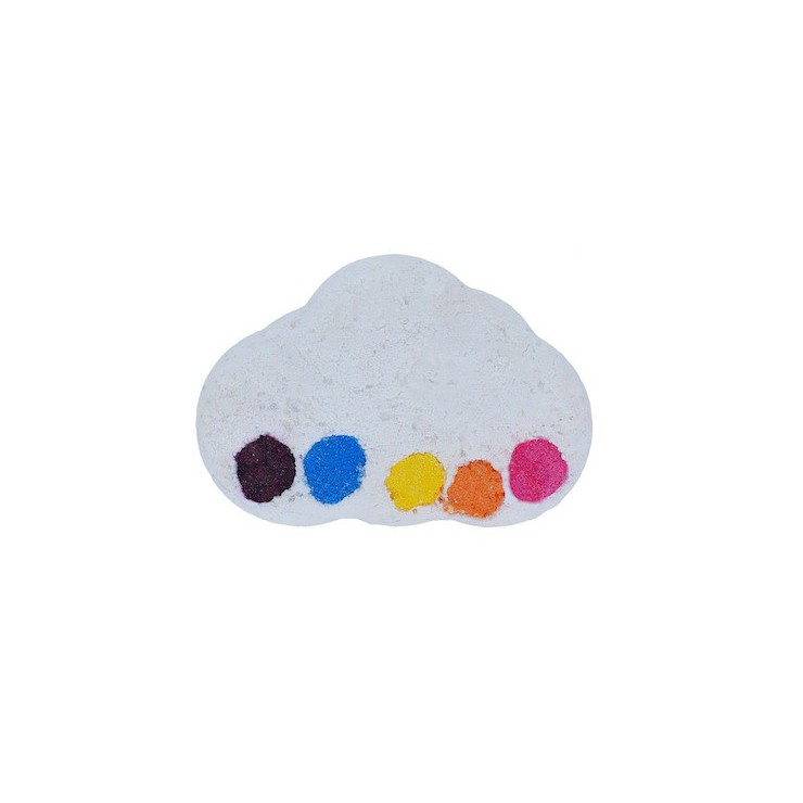 WATERCOLOURS Mehrfarbige Regenbogen-Badebombe Bomb Cosmetics