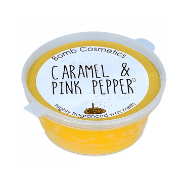 Duftwachs Karamell mit rosa Pfeffer Bomb Cosmetics