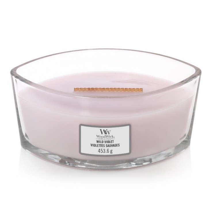 Hearthwick Wild Violet WoodWick Kerze