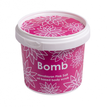 HIMALAI Duschpeeling mit Süßmandelöl und Salz Bomb Cosmetics