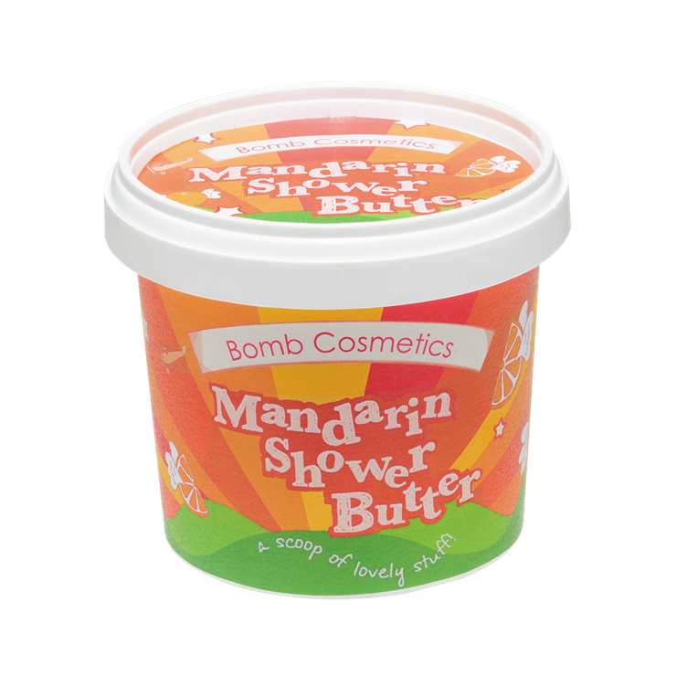 MANDARINE & RED ORANGE Duschbutter Bomb Cosmetics