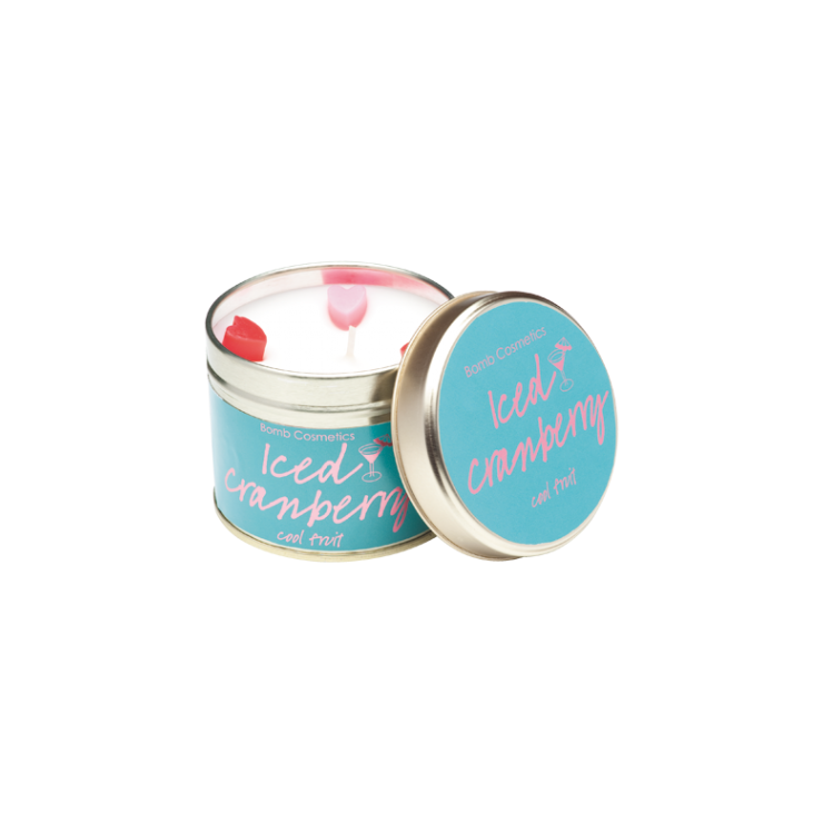 Duftkerze in einer Dose Frosted Cranberry Bomb Cosmetics