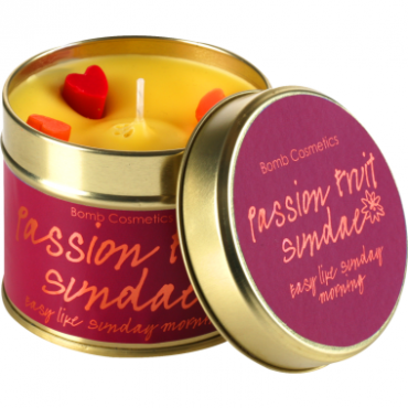 Duftkerze in einer Dose DESSERT mit MARACUY Bomb Cosmetics