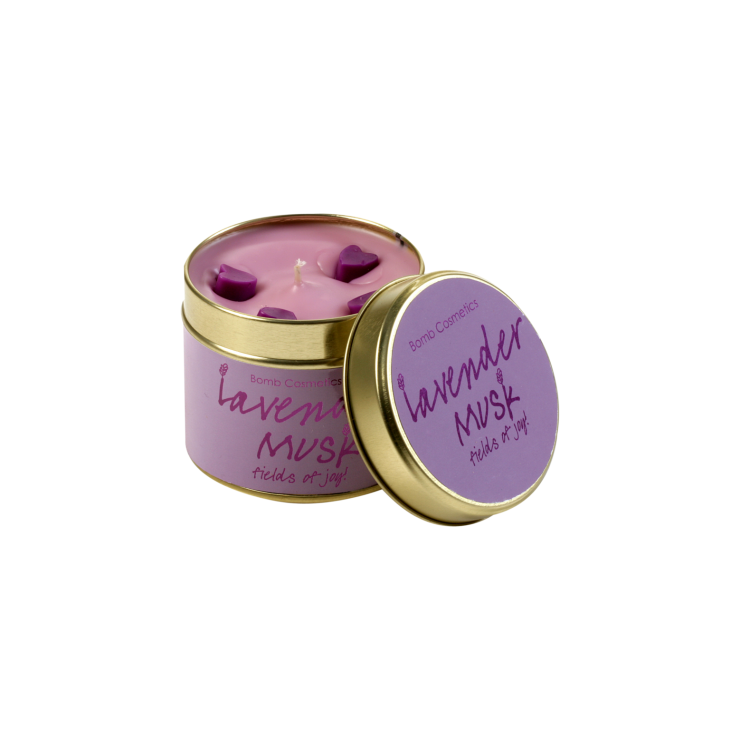 Duftkerze in einer Dose LAWEND PISM Bomb Cosmetics