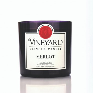 Tumbler Merlot Weinberg Kringle Kerze