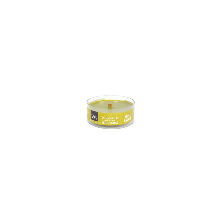 Petite Apple Basket WoodWick Kerze
