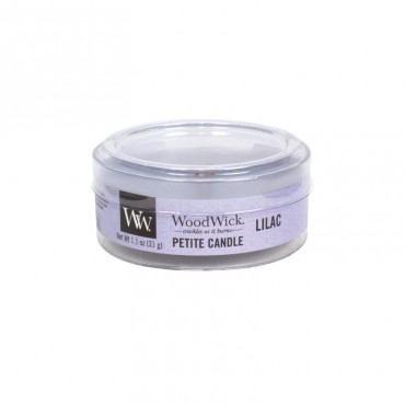 Petite Lilac WoodWick Kerze