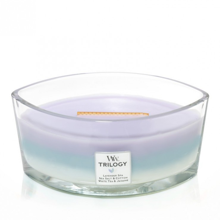 Hearthwick Trilogy Calming Retreat WoodWick Kerze