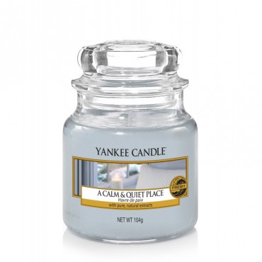 A Calm & Quiet Place kleine Kerze von Yankee Candle