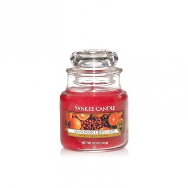 Kleine Mandarine Cranberry Yankee Kerze