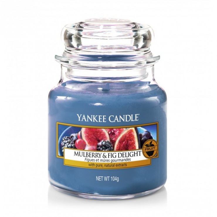 Kleine Kerze Mulberry & Fig Delight von Yankee Candle