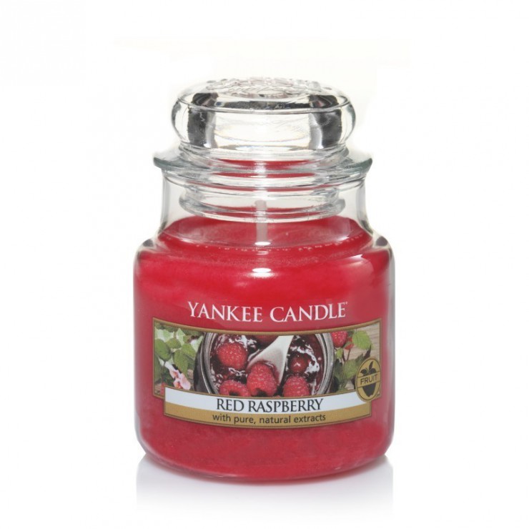 Kleine rote Himbeere Yankee Kerze