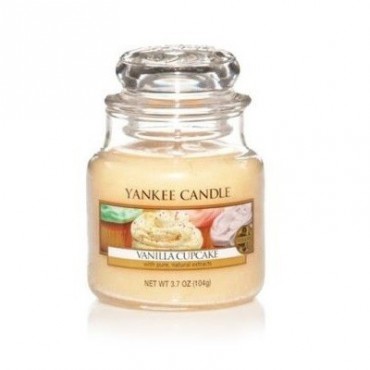 Kleine Vanille Cupcake Yankee Kerze