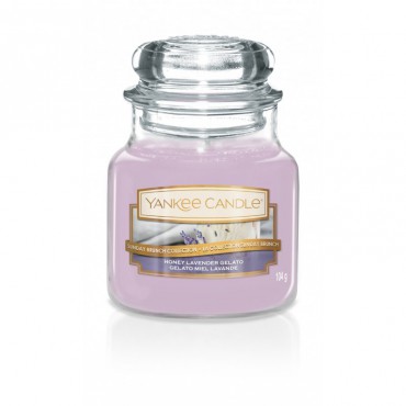 Kleine Honig-Lavendel-Gelato-Kerze von Yankee Candle