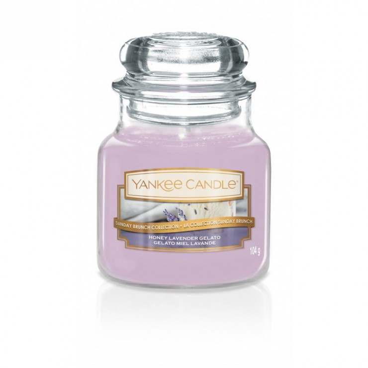 Kleine Honig-Lavendel-Gelato-Kerze von Yankee Candle