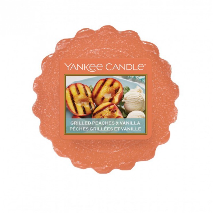 Yankee Candle Gegrillte Pfirsiche & Vanille Wachs