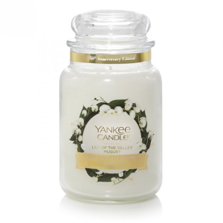 Lily of The Valley Yankee Candle große Kerze